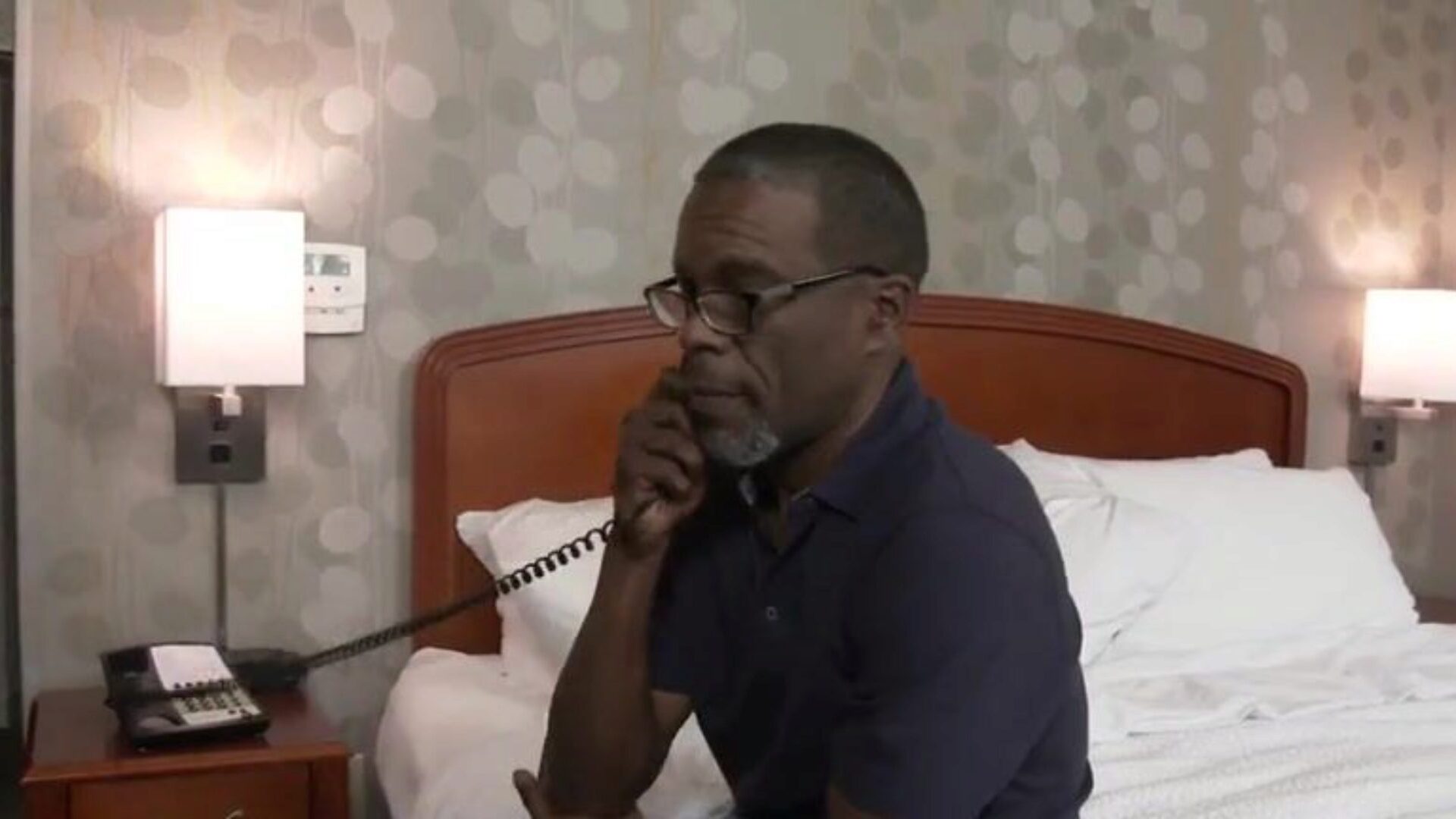 Hotel Employee Stuffed By Large African Knob